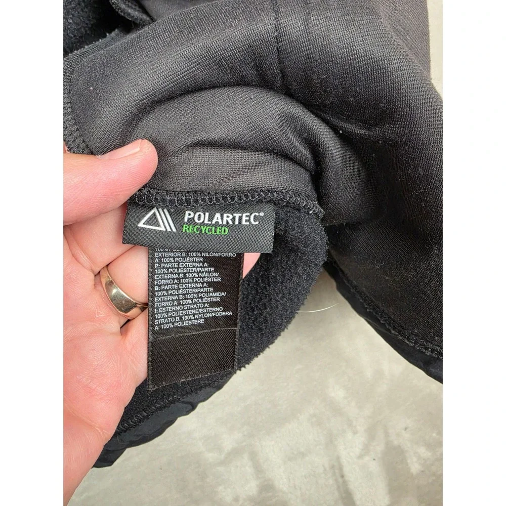 The North Face Denali Fleece Jacket Mens XL Black Full Zip Polartec Outdoor